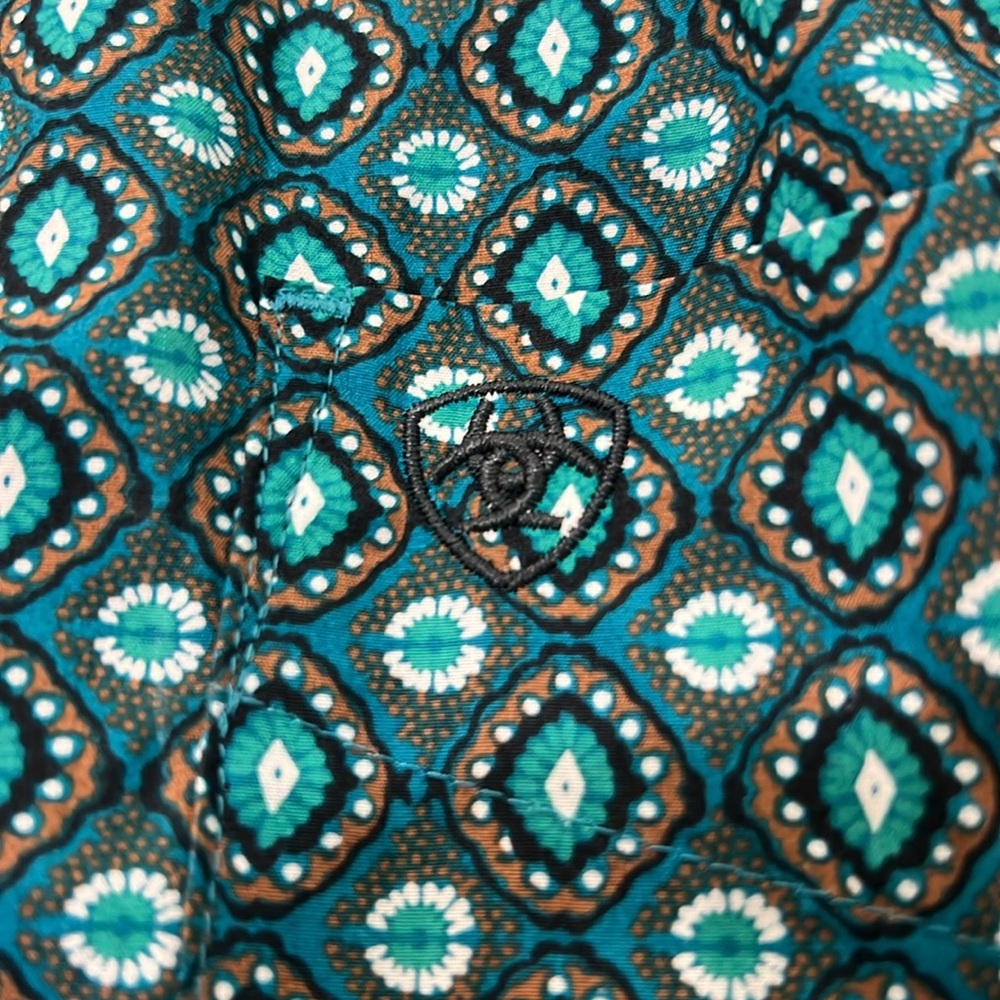 Ariat Button Down (Size Small Fitted) - image 2